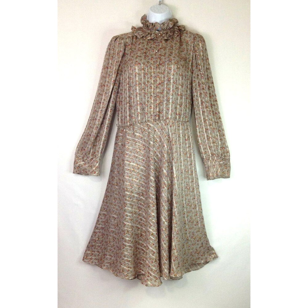 ZiZi by Barbara Chodos Vintage Chiffon Dress Size 3-4 (XS-S)